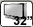pantalla plana de 32 pulgadas