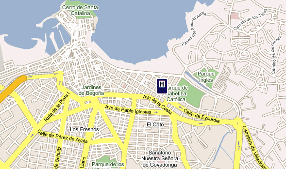 Plano de Gijon